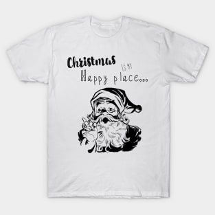 Christmas is my happy place T-Shirt